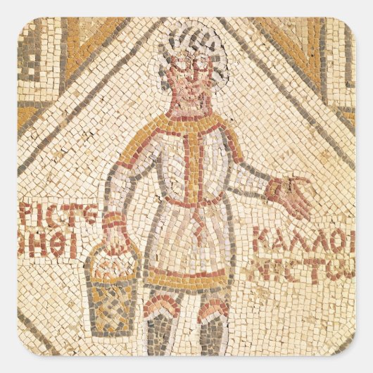 建築業者の舗装詳細 スクエアシール (正面)