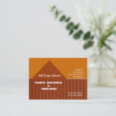 建築業者を改造している尖塔のアチックの便利屋 名刺 (スタンド正面)