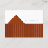 建築業者を改造している尖塔のアチックの便利屋 名刺 (裏面)