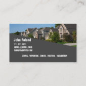 建築業者請負業者建築 名刺 (裏面)