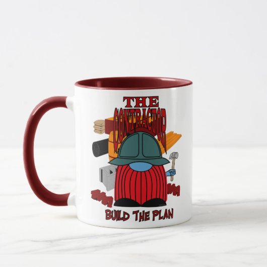 建築業者 マグカップ (左)