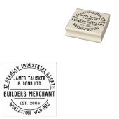 建築業者 ラバースタンプ (押印)