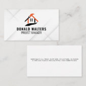 建築構築 | 大工 | ホーム修復 名刺 (正面/裏面)