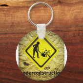 建築標識 キーホルダー (正面)