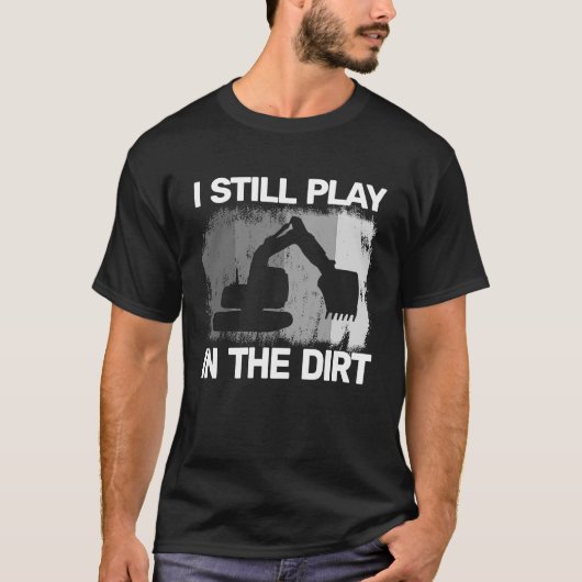 建築機器重工ヴィンテージ 男性へ Tシャツ (正面)