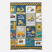 建築毛布、建築プレゼント キッチンタオル (縦)