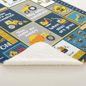 建築毛布、建築贈り物 シェルパブランケット (3/4)