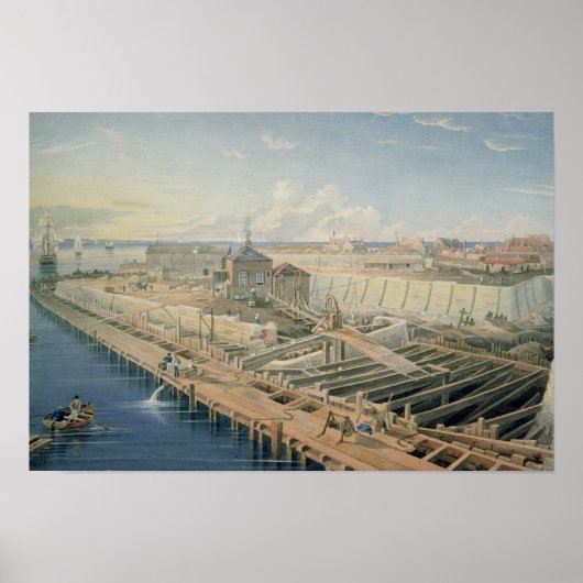 建築波止場 ポスター (正面)