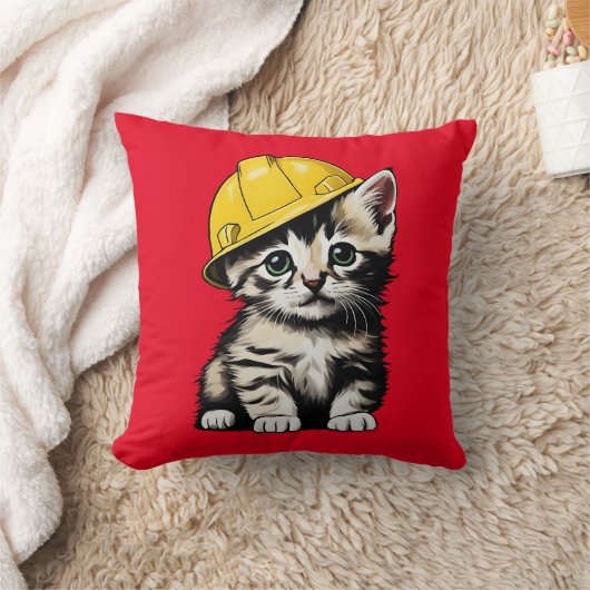 建築猫 クッション (ブランケット)