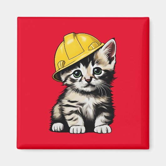 建築猫 マグネット (正面)