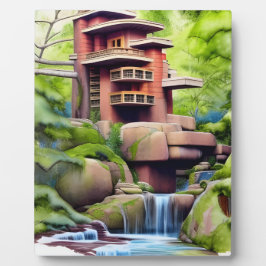 建築用ツリーハウスデジタルアートテーブルトップ フォトプラーク