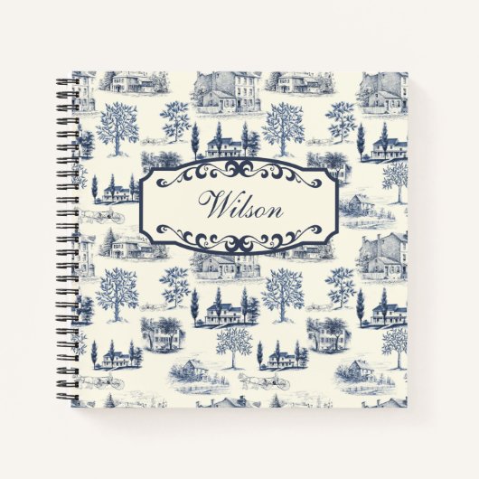 建築用トイパーソナライズされたル ノートブック (正面)