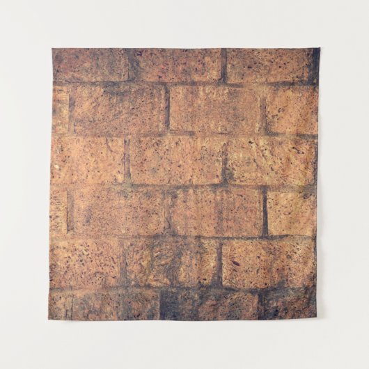 建築用レンガ壁石造り タペストリー (正面)
