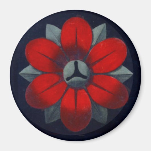 建築用ロゼット第3号 マグネット (正面)