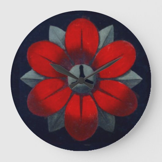 建築用ロゼット第3号 ラージ壁時計 (正面)