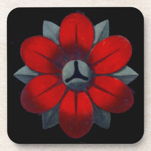 建築用ロゼットNo. 3 – コースター (正面)