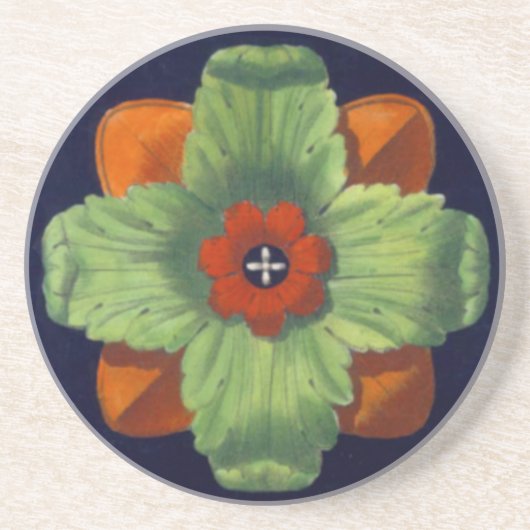 建築用ロゼットNo. 4 コースター (正面)