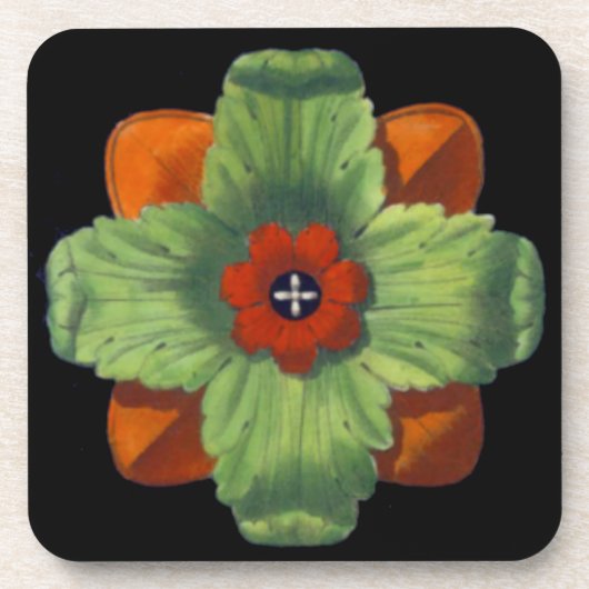 建築用ロゼットNo. 4 – コースター (正面)