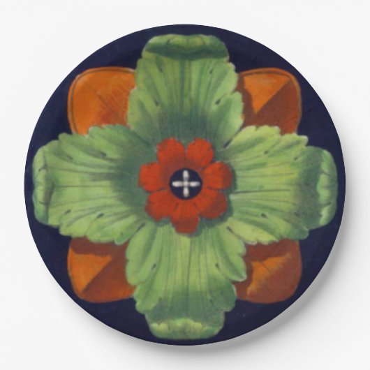 建築用ロゼットNo. 4 ペーパープレート (正面)