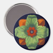 建築用ロゼットNo. 4 マグネット (正面/裏面)