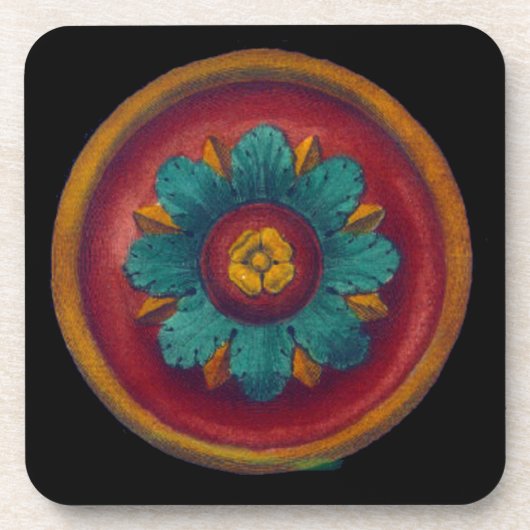 建築用ロゼットNo. 5 – コースター (正面)