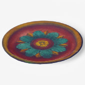 建築用ロゼットNo. 5 ペーパープレート (アングル)