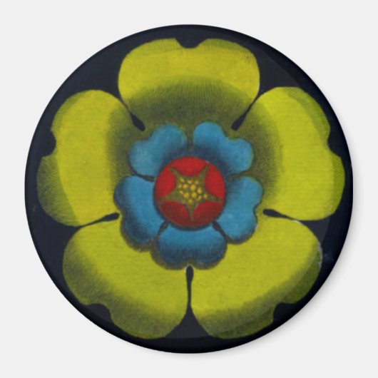 建築用ロゼットNo. 6 マグネット (正面)