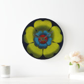 建築用ロゼットNo. 6 ラージ壁時計 (ホーム)