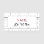 建築用地下鉄タイルモダン事業 名札 (正面)