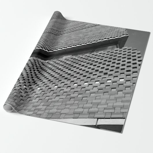 建築用建物 ラッピングペーパー (アンロールド)