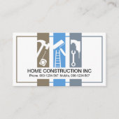 建築用手押しツールのパネルフレーム 名刺 (正面)