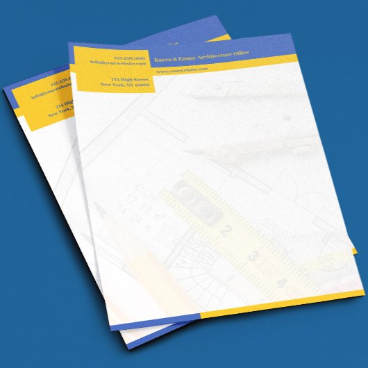 建築用書簡 レターヘッド