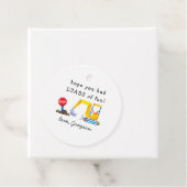 建築男の子の誕生日パーティロードおもしろい フェイバータグ (インサイチュ)