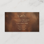 建築男らし手利大工の道具 名刺 (裏面)