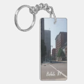 建築疑問に思 キーホルダー (正面左)