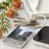 建築疑問に思 キーホルダー (正面右)