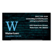 建築石積み煙突 マグネット名刺 (正面)