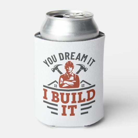 建築私がそれを構築することを夢見る 缶クーラー (缶正面)