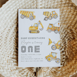 建築第1の誕生日招待状 招待状