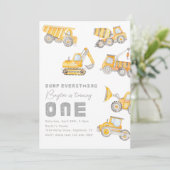 建築第1の誕生日招待状 招待状 (スタンド正面)