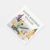 建築第2の誕生日パーティー、恐竜テーマ スタンダードランチョンナプキン (角)