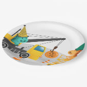 建築第2の誕生日パーティー、恐竜テーマ ペーパープレート (アングル)