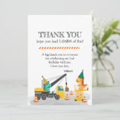 建築第2の誕生日パーティー、恐竜テーマ 招待状 (スタンド正面)