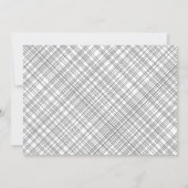 建築第2の誕生日パーティー、恐竜テーマ 招待状 (裏面)