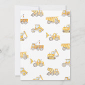 建築第2の誕生日招待状 招待状 (裏面)