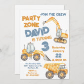 建築第3期パーティー 招待状 (正面/裏面)