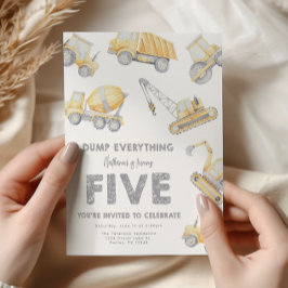 建築第5回FIVE誕生日パーティー 招待状