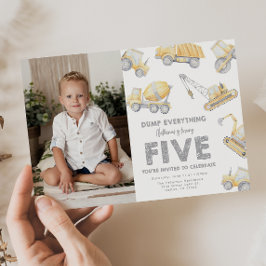 建築第5回FIVE誕生日パーティー 招待状