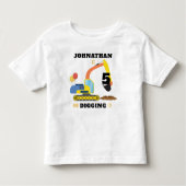 建築第5誕生日 トドラーTシャツ (正面)