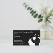 建築管理コンサルタント 名刺 (スタンド正面)